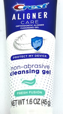Crest Aligner Retainer & Mouth Guard Care Clean & Clarify Gel 1.6oz 5-Pack