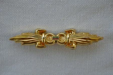 Foreign Legion Badge Double Flame Brooch Center Green & Red (Wife)