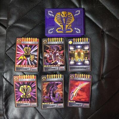 Kamen Rider Ryuki CSM Card Deck King snake & 6 Card Venosnaker Toy