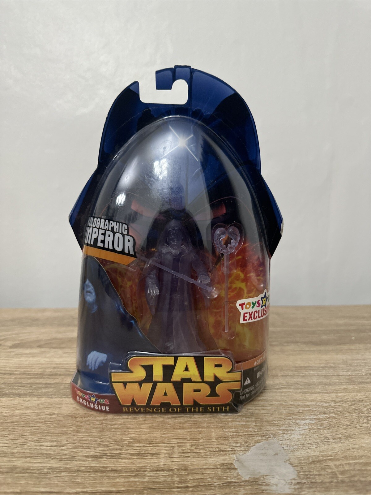Star Wars Revenge of the Sith - Holographic Emperor Palpatine Action Figure