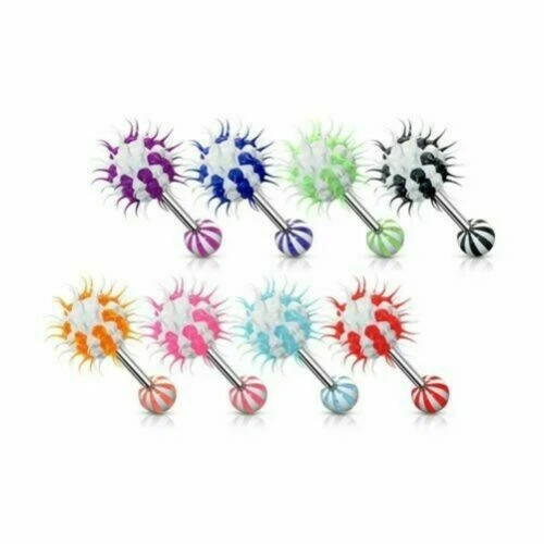 Piercings de silicona de lengua