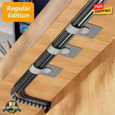 20PCS Self-Adhesive Zip Ties for Cable Management & Cord Organization NEW