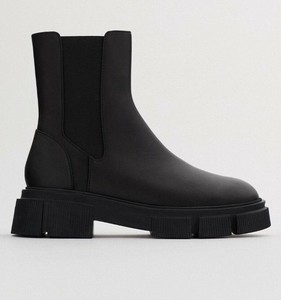 zara trf ankle boots