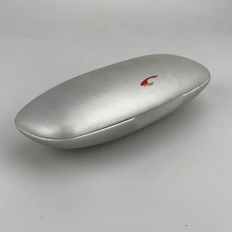 Carrera Sunglasses Eyeglasses Case Silver Hard Case Small Clamshell Vintage - Image 2 of 4