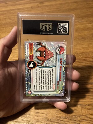 Parasect #47 TOPPS Pokemon Card 1999 Nintendo Graded 8 NEAR MINT