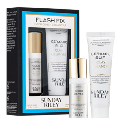 Sunday Riley Flash Fix Kit. Skin Care System