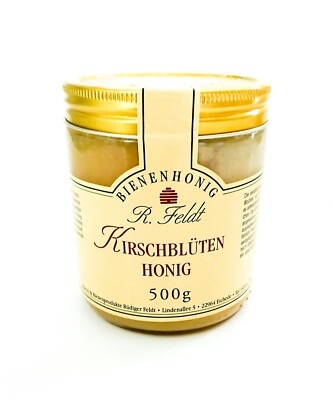 Honig Kirschblüten -  Honig Bienenhonig 100g% naturrein 500g Glas Brotaufstrich