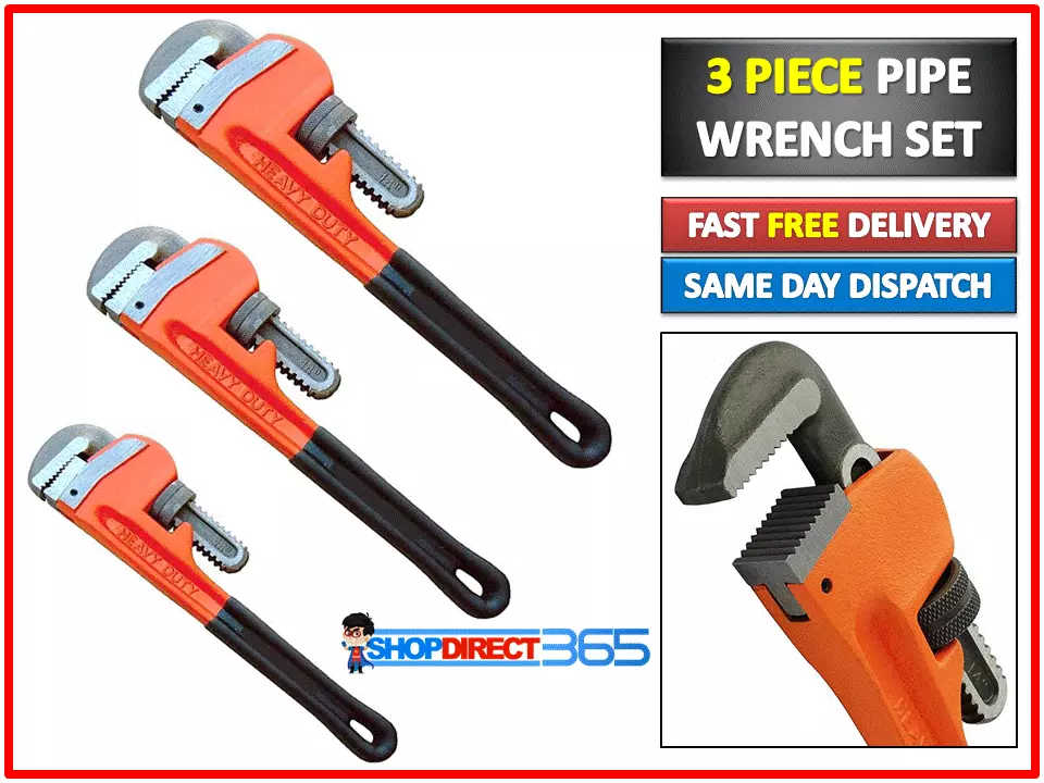 Adjustable Wrench BE-TOOL 10 Pipe Wrench Stilsons Monkey Wrench