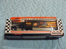 1992 Matchbox Super Star DAVEY ALLISON 28 TRANSPORTERS Texaco Havoline CY 109