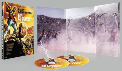 The Scalphunters NEW Blu-Ray 2-Disc DVD Combo Set Sydney Pollack Burt Lancaster