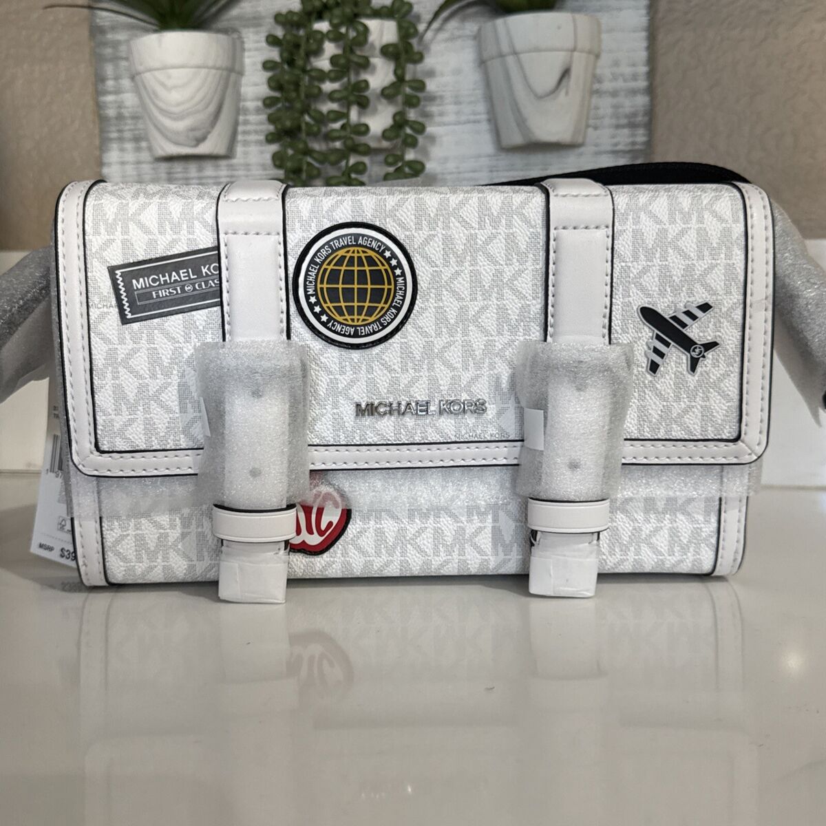 Michael Kors Cooper Embellished Signature Logo Trunk Michael Kors Cooper Embellished Signature Logo Trunk