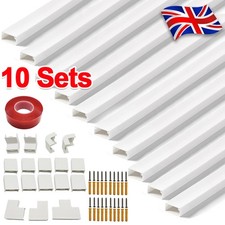 Electrical Cable Trunking Self Adhesive Wire Trunking Cable Tidy for Wall TV
