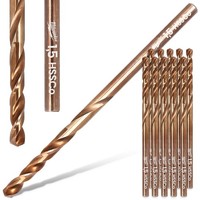 10X Metallbohrer Stahlboherer 1,5 Mm Edelstahlbohrer Spiralbohrer Hss Milwaukee