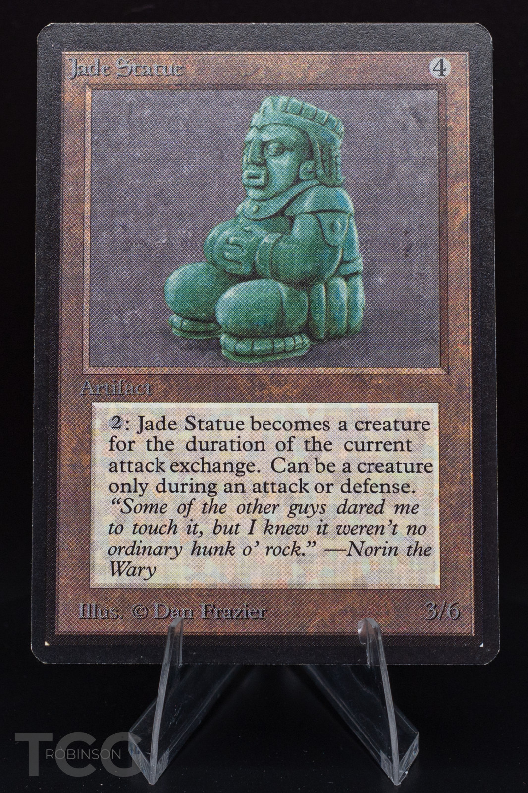 Jade Statue - 1993 Magic the Gathering - Limited Edition Beta Regular