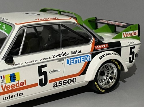 Minichamps 1/18 BMW 3.0 CSL Assoc Interim Chavan/Detrin/Demuth #5 ◆ Winners 24h - Picture 7 of 10