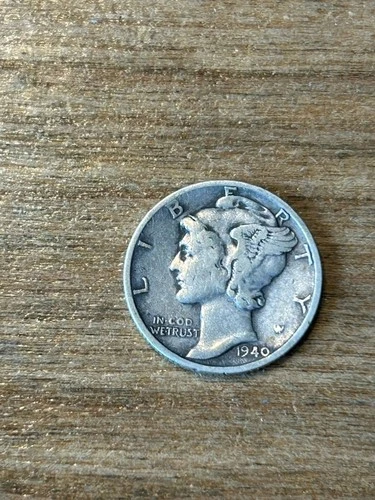 1940S Mercury Dime VF