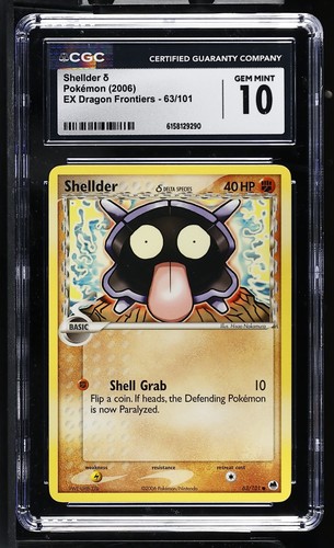 Shellder δ graded CGC 10 for sale on eBay