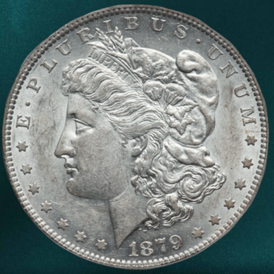 #ad 1879 O Morgan Silver Dollar $1 US Coin $60.45