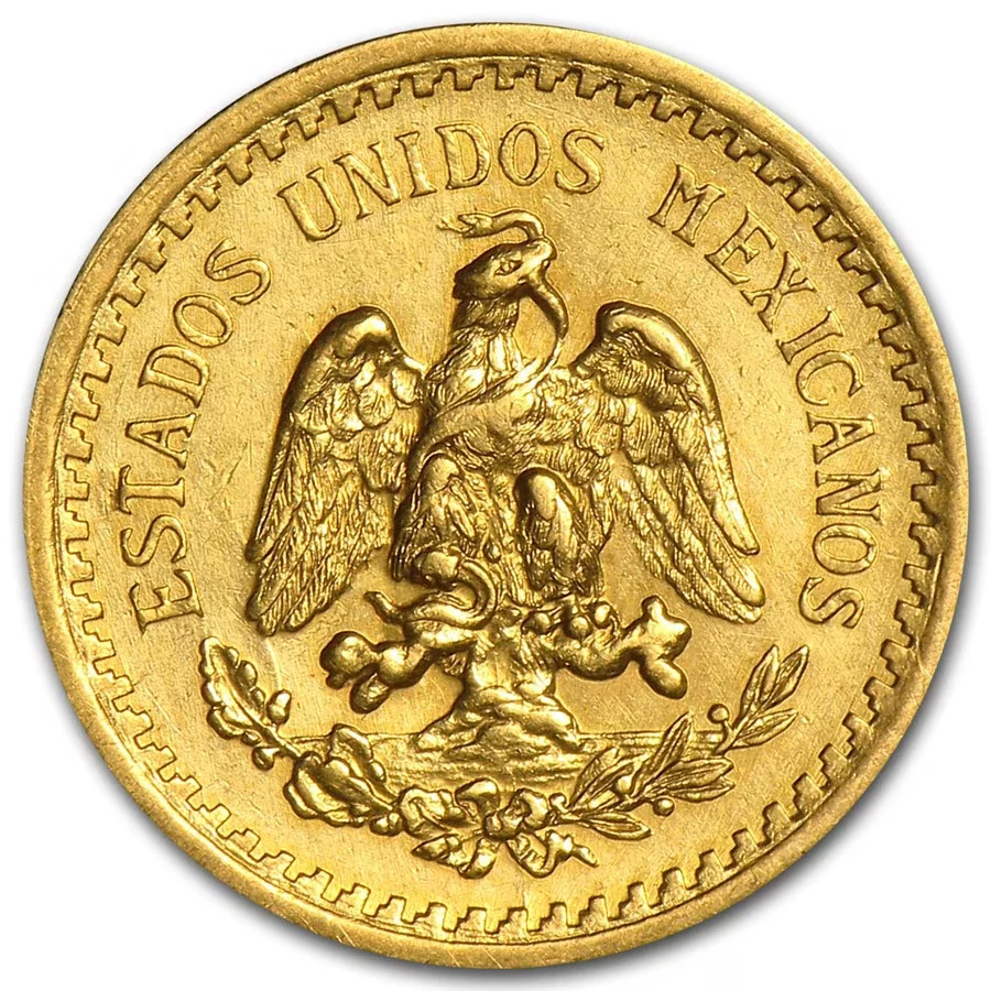 Mexican Gold Peso - 2 1/2 Peso - Image 2 of 2
