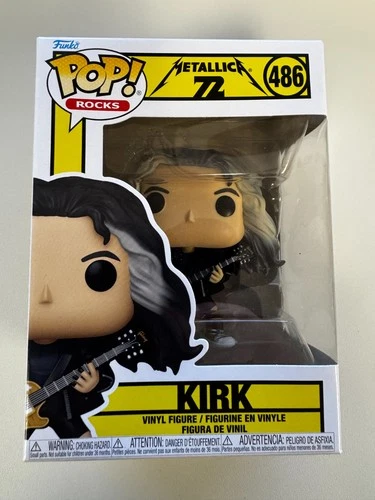Funko Pop! Rocks - KIRK - Metallica - 72 Seasons - 486