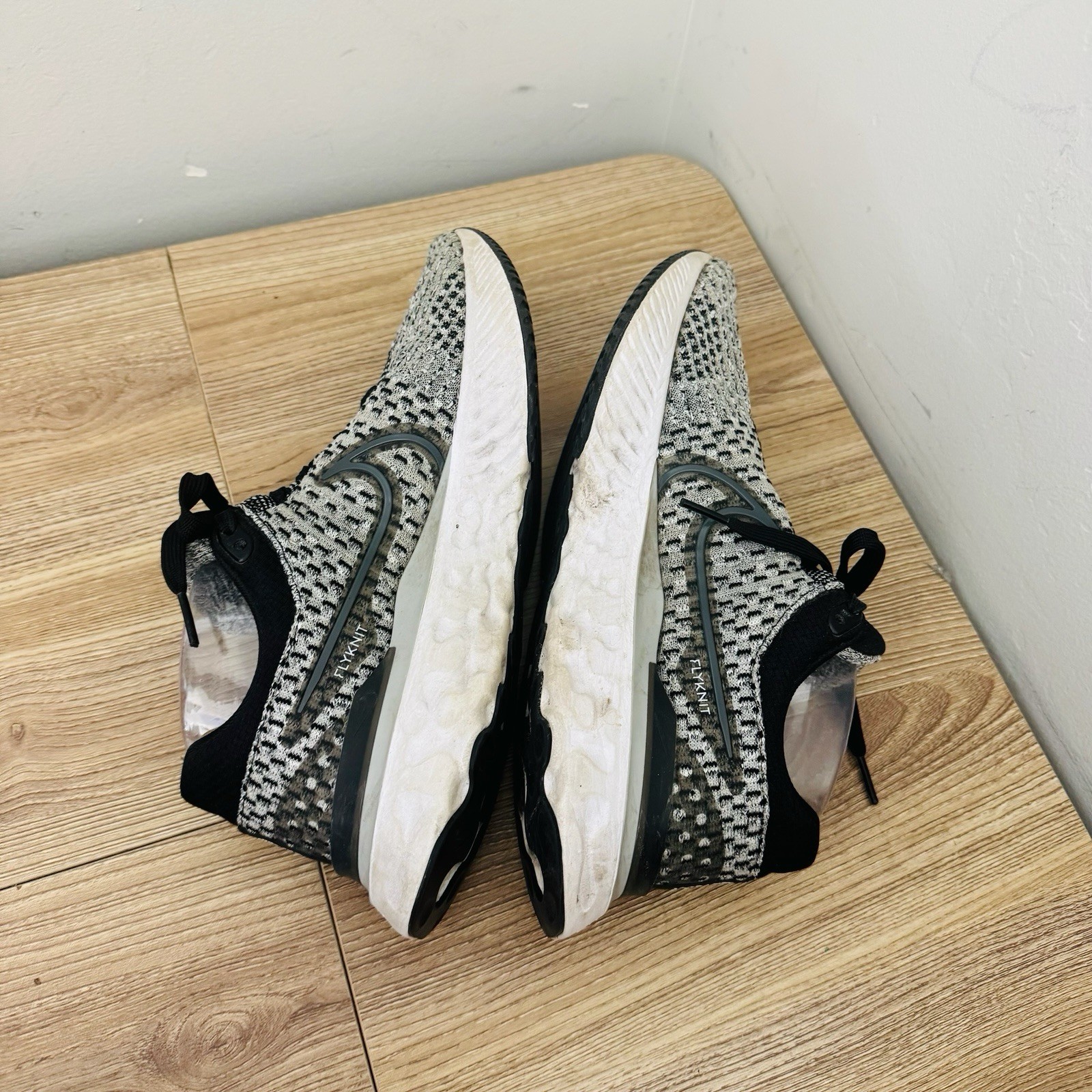 Nike React Infinity Run Flyknit 3 Gray Sneakers W… - image 7