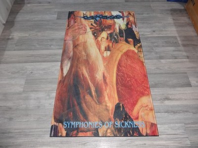 Carcass Flag Flagge Textil Poster Death Metal Carnage Cadaver