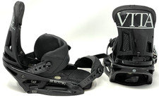 Burton Malavita EST Snowboard Bindings | Size Medium | Black