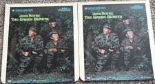 CED John Wayne The Green Berets CED Videodisc 2 Discs Set RCA Home Video