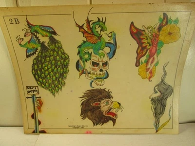 Spaulding & Rogers Tattoo Flash for sale | eBay