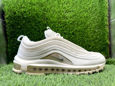 Nike Air Max 97 921826-101 Athletic Sneaker Shoes Men's 7.5 White Mesh Running