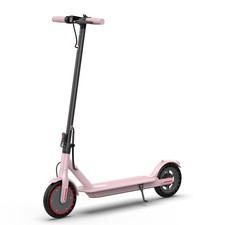 Electric Scooter 350W 8.5 16Miles Pink UP6 Foldable Roinside Solid Tires Motor