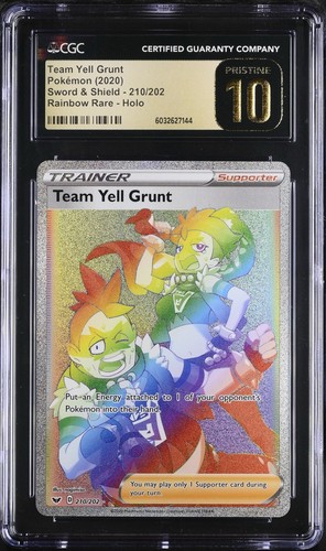 Team Yell Grunt graded CGC 10 for sale on eBay