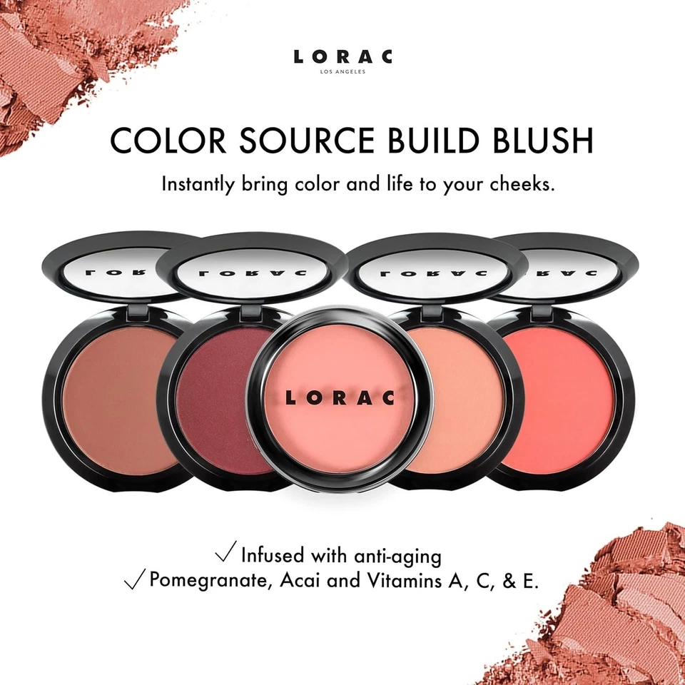 LORAC Color Source Buildable Blush  Infrared (4g) 0.14oz - Image 2 of 4