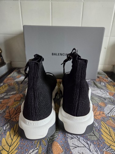 Balenciaga Black Speed Lace Up 2.0 - UK 6 - EU 40 - Fit UK 7 Perfectly - Picture 3 of 10