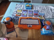 VTech - 3 Vsmile 2VMotion TV Learning System Consoles Lot W/Controllers Untested