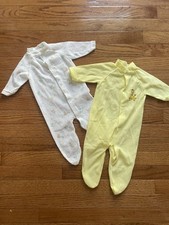 Two Vintage JCPenney Baby Toddletime Sleepers NB 0-3 Mth Excellent cond