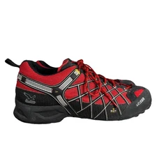 Salewa Gortex Work Shoes Mens 11 Red Black *Small tear on left outer side