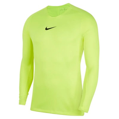 NWT Nike Dri-FIT First Layer Soccer Jersey Shirt Volt Yellow AV2609-702 Men's S