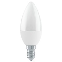 E14 Led Kerzenlampe Dimmbar 4.9W 470Lm Warmweiß 3000K Eglo C37