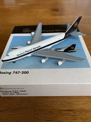 Herpa Wings UPS Boeing 747-200 Diecast Model
