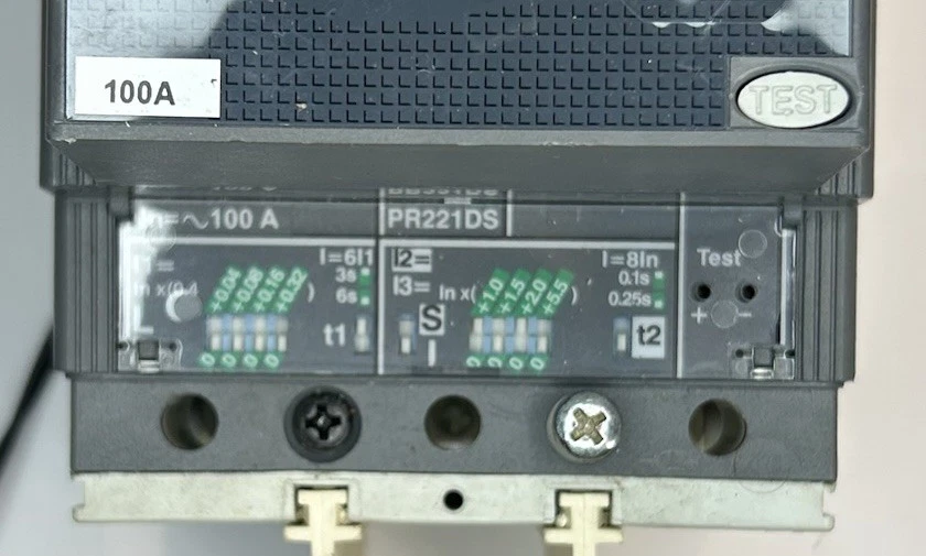 ABB Tmax T2S 100A 3P 3PH 480V Industrial Circuit Breaker With PR221D Trip Unit - Image 3 of 4