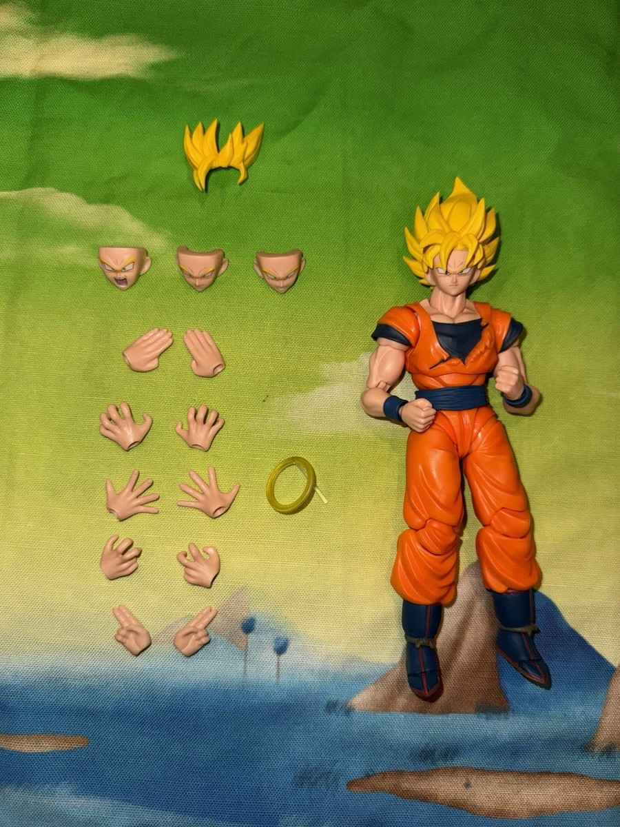 Super Saiyan & SSJ2 Goku Demoniacal fit MAJIN BUSTER Loose EUC USA