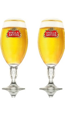 Biertrinkgläser 2er Set hochwertig zum Genießen Ihrer Party perfektes Geschenk
