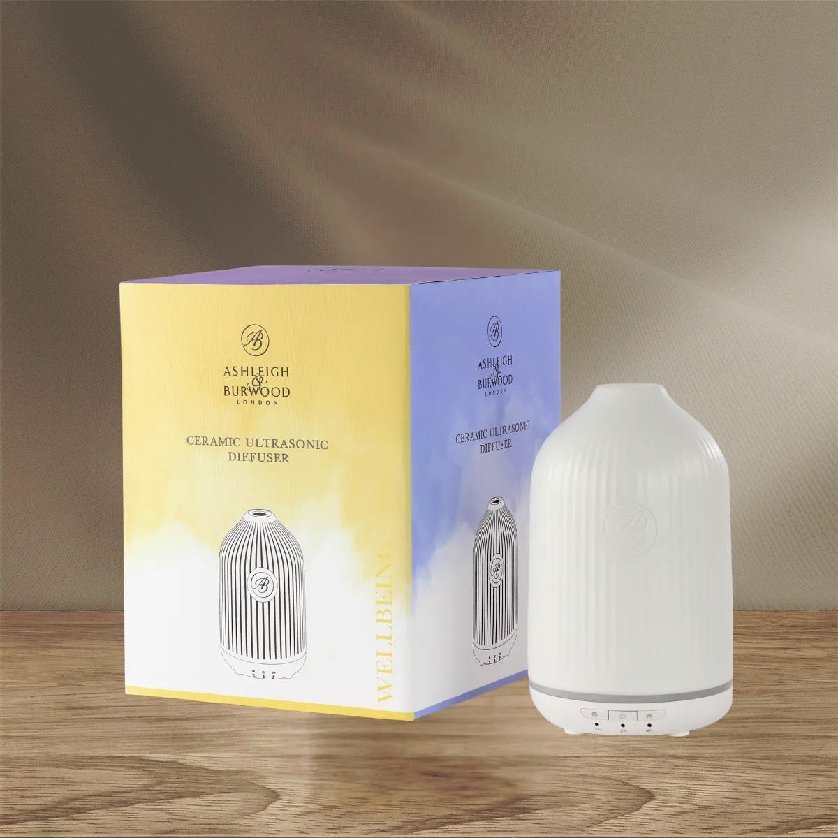 Ultrasonic Diffuser Ceramic Fragrance Wellbeing Ashleigh & Burwood Home Plug In