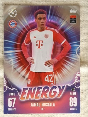 Champions League 2023/24 Trading Card EN 7 - Jamal Musiala - Energy