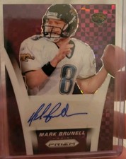 2024 Panini Prizm Autographs Mark Brunell FBA-MBL Purple Power Prizm /49 