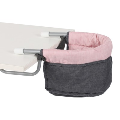 Bayer Chic 2000 Puppen-Tisch-Sitz Melange anthrazit-rosa NEU