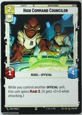 Secrets of Power - High Command Councilor - Standard