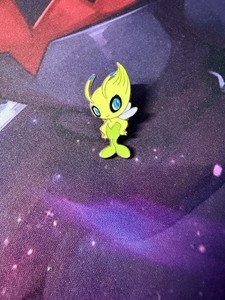 Pokemon Celebi Mythical TCG Collection Official Enamel Pin 2016 Gold Back