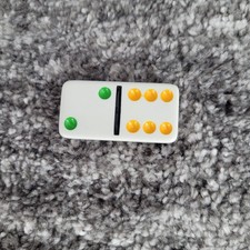 Cardinal Double Twelve Color Domino Replacement Part Piece 6/2